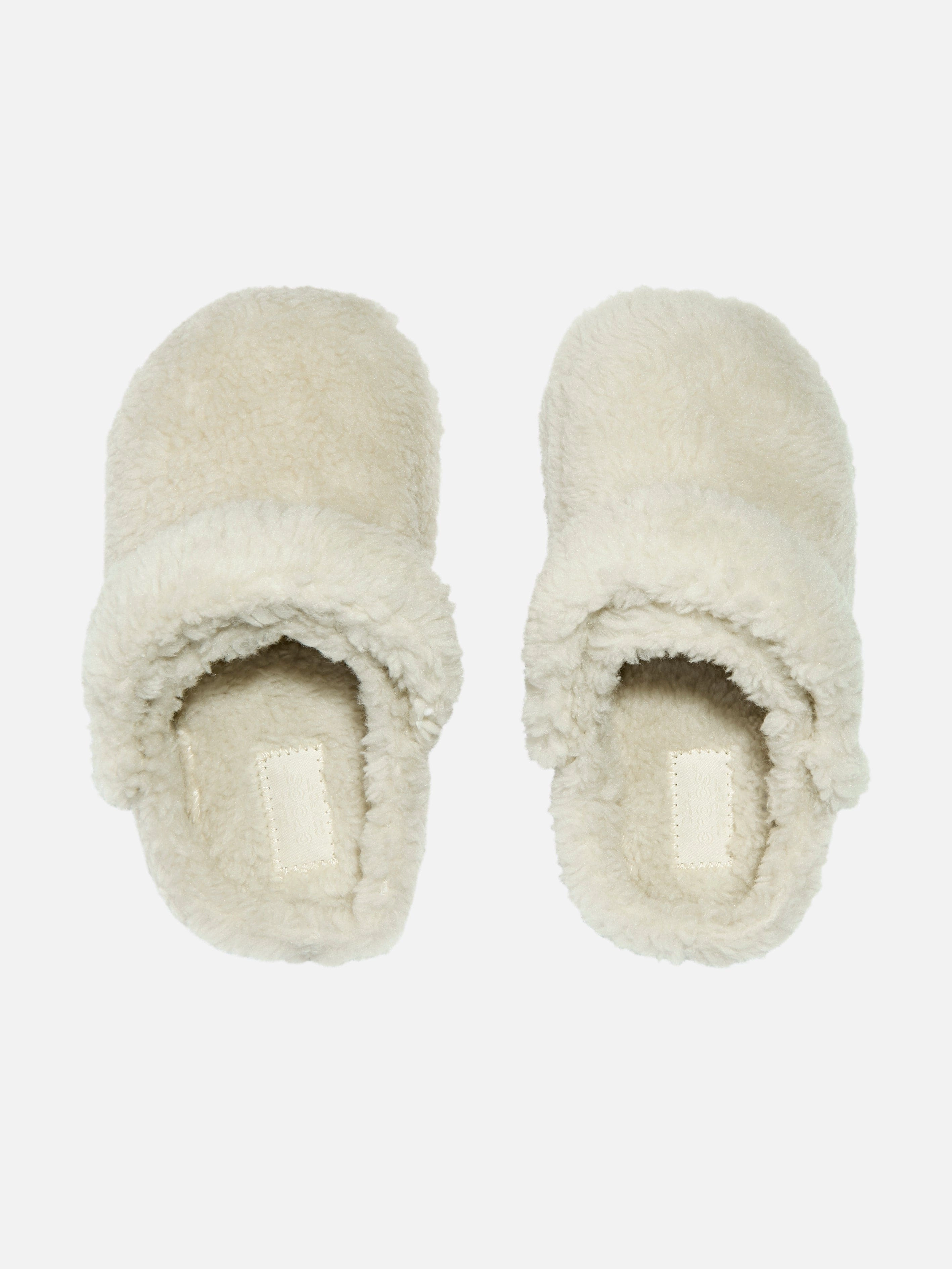 Crocs Kids Classic Cozzzy Slipper in Ivory Walmart Bedroom Slippers