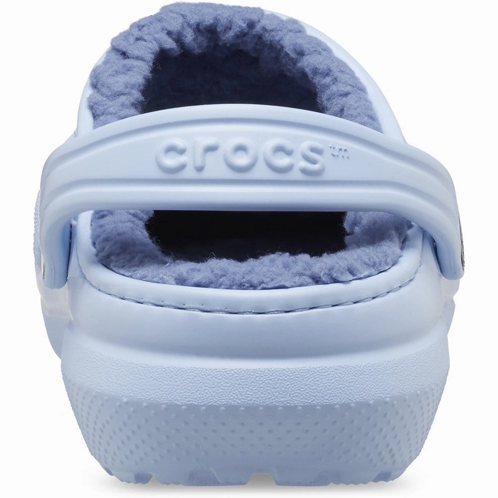 Crocs Kids Classic Lined Clog Hard Soled Slippers