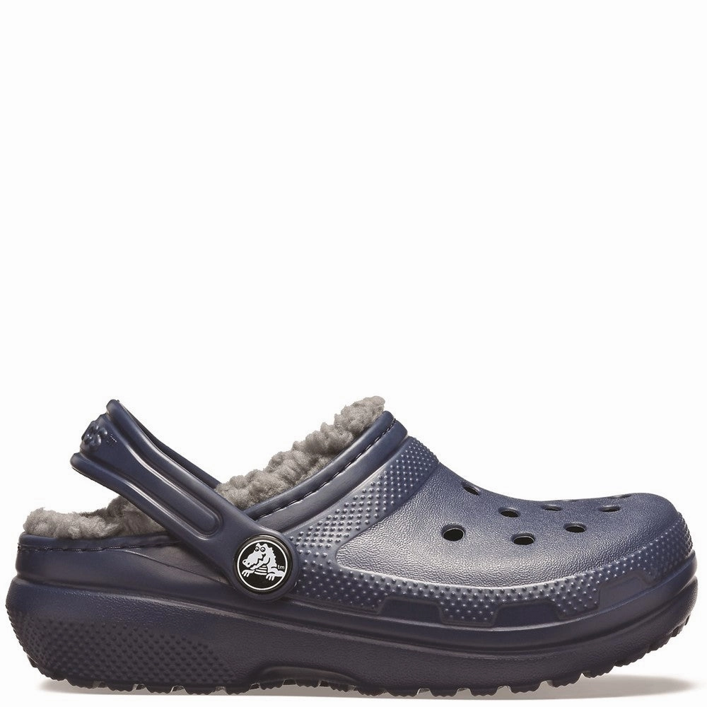 Weweya Sandals Crocs Kids Classic Lined Slip On Clog