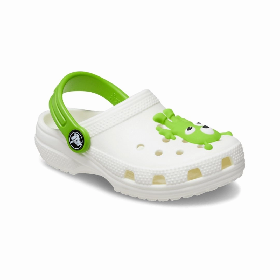 Sandals For Formal Crocs Toddler Classic Glow-In-The-Dark Alien Clog - Multi