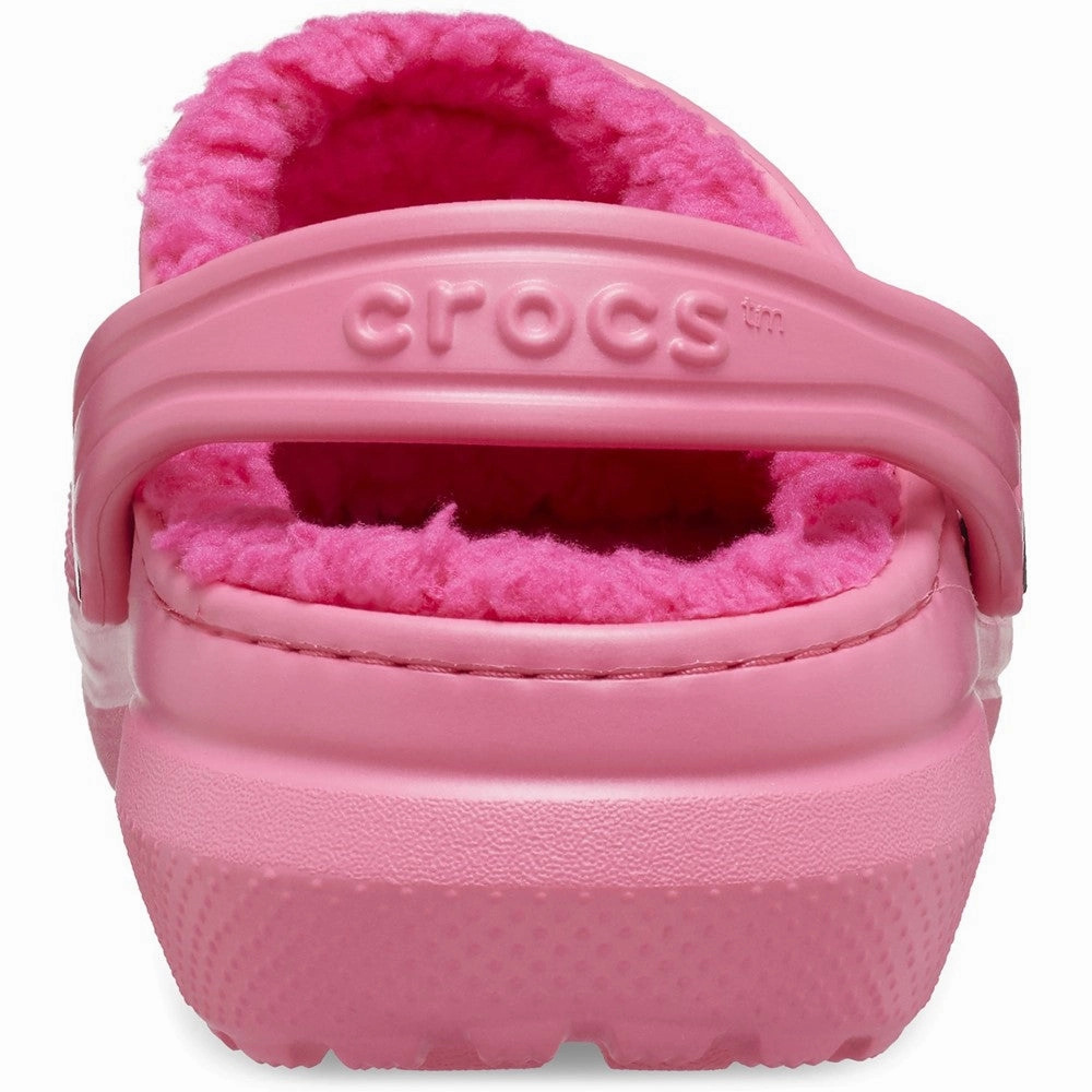 Crocs Toddler Classic Lined Clog Grounded Slippers