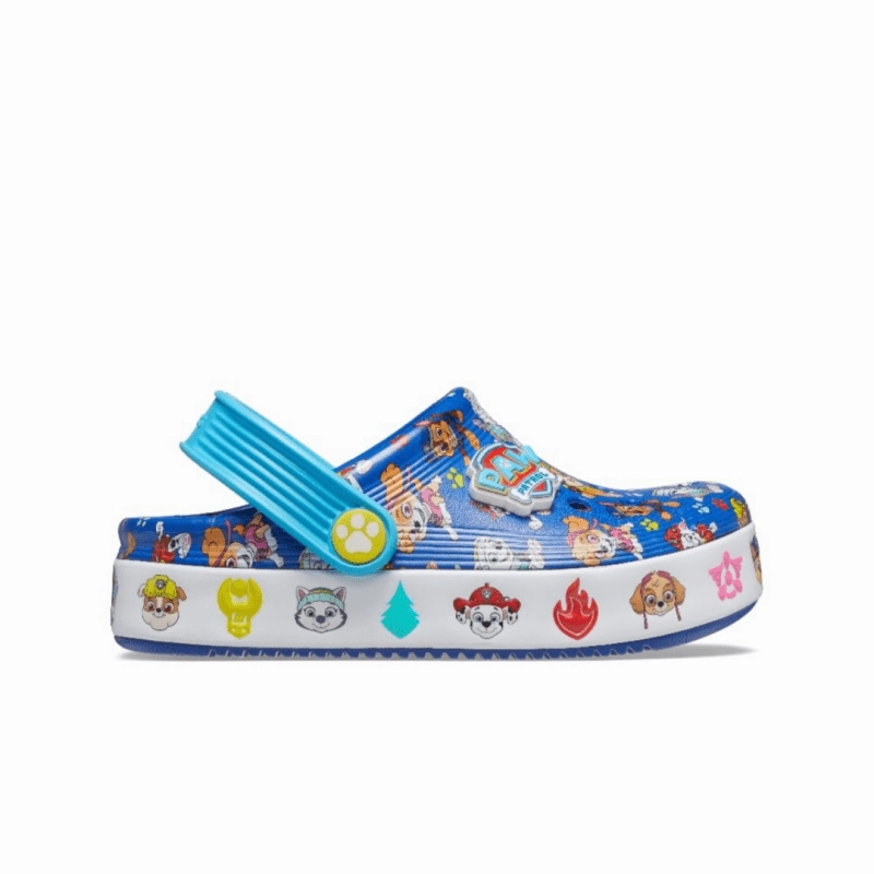 Crocs Toddler Paw Patrol Off Court Clog - Blue Toms Sandals