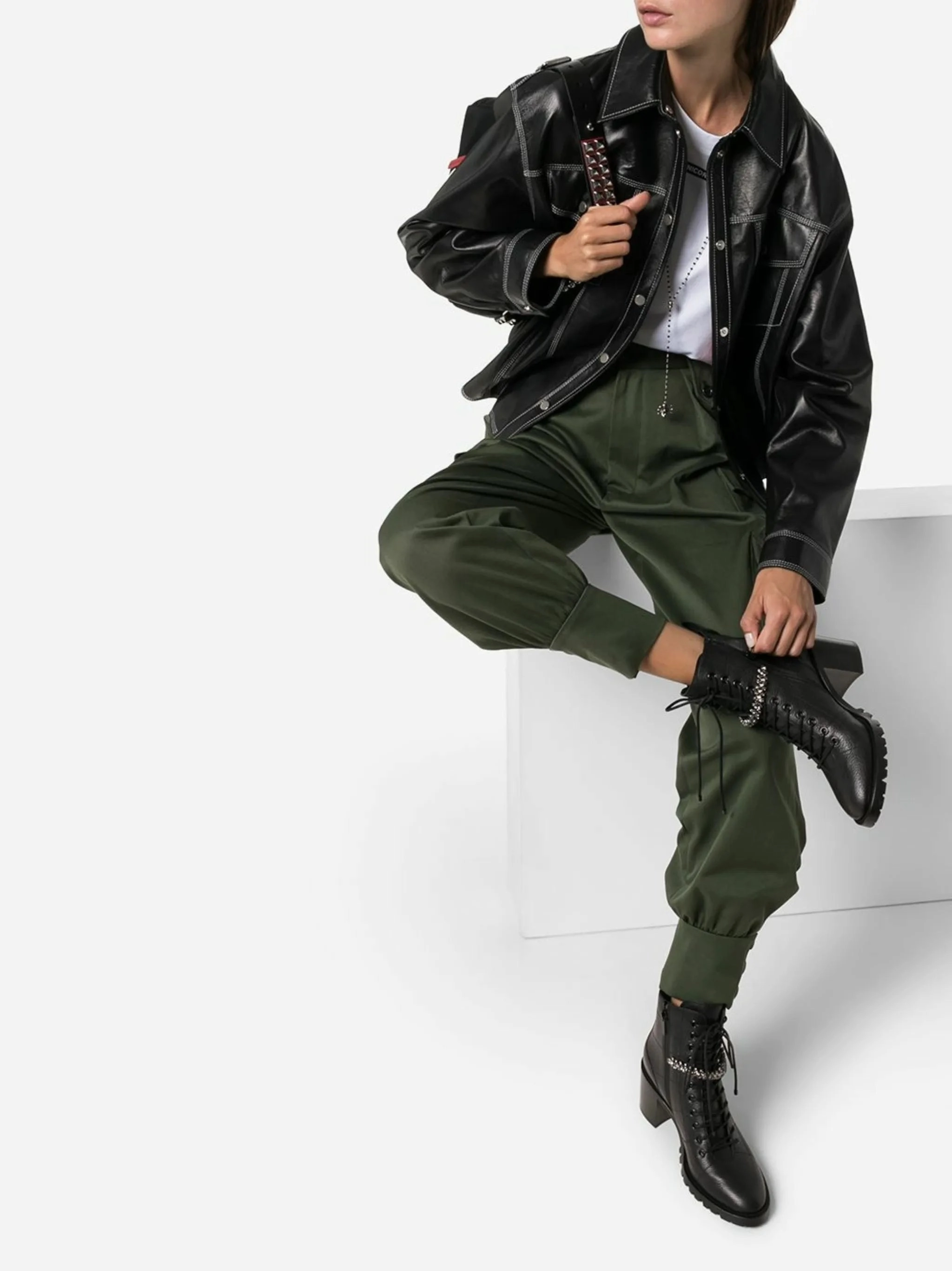 Cruz 65mm ankle boots Brown Furry Boots