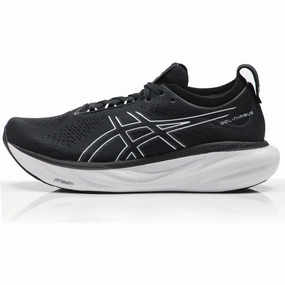 Best Asics Shoes 2025 Asics Gel Nimbus 25 Women's Running Shoe - Black/Pure Silver