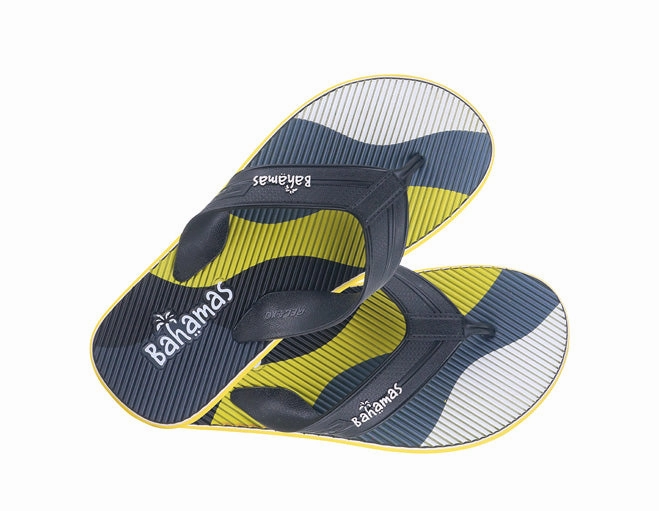 BAHAMAS Flip Flops for Men BHG 244 Baseball Slippers