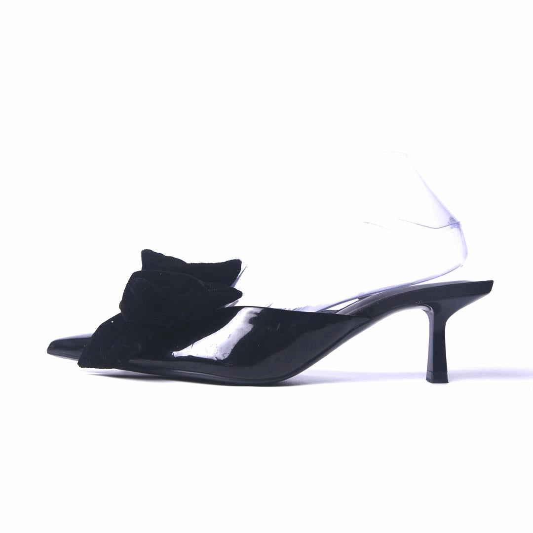 ZARA. . Striped High Heels