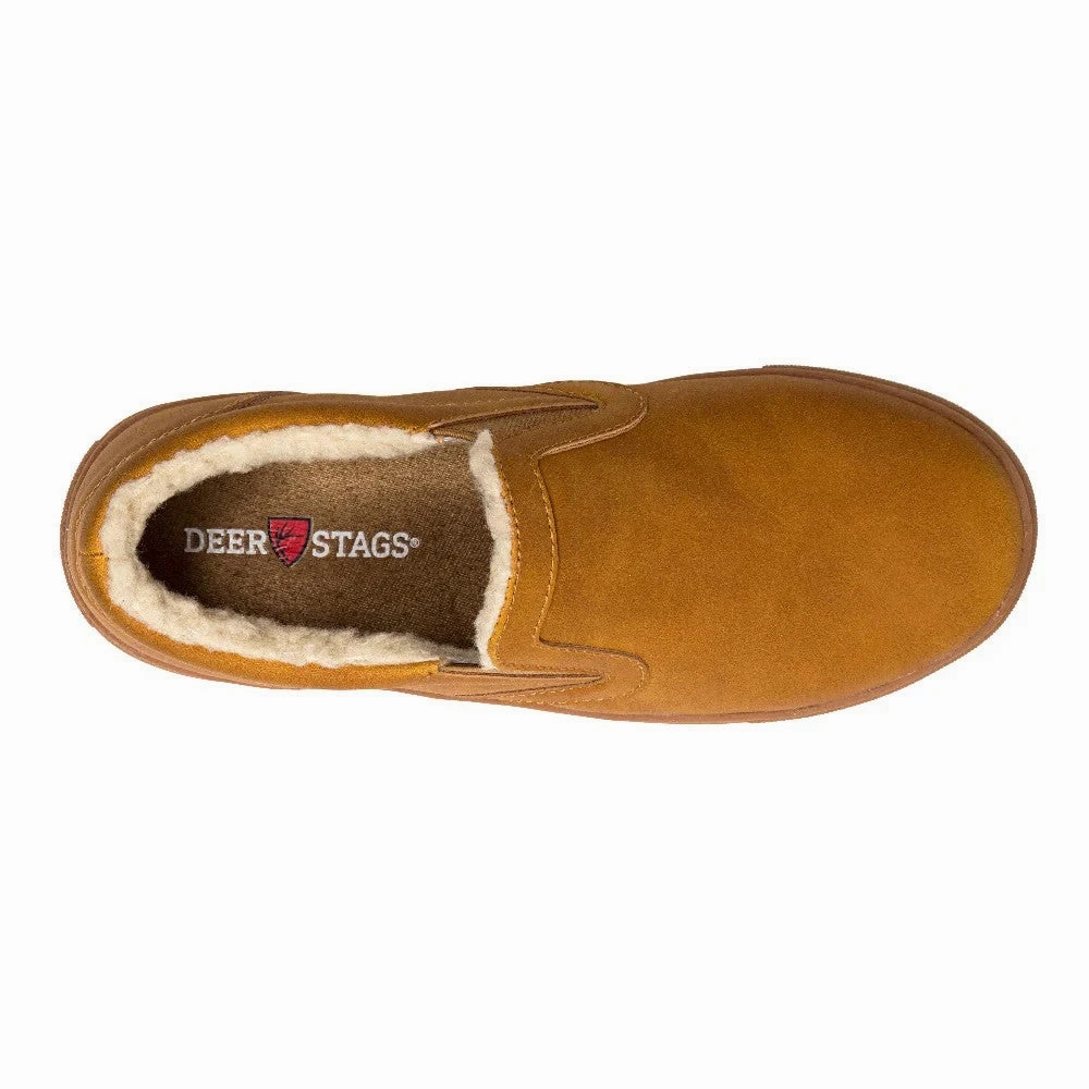 Deer Stags Tillard Jr. Sneakers Kids Dark Wheat Leather Slip On Shoes JOBB815 Alexander Mcqueen Sneakers