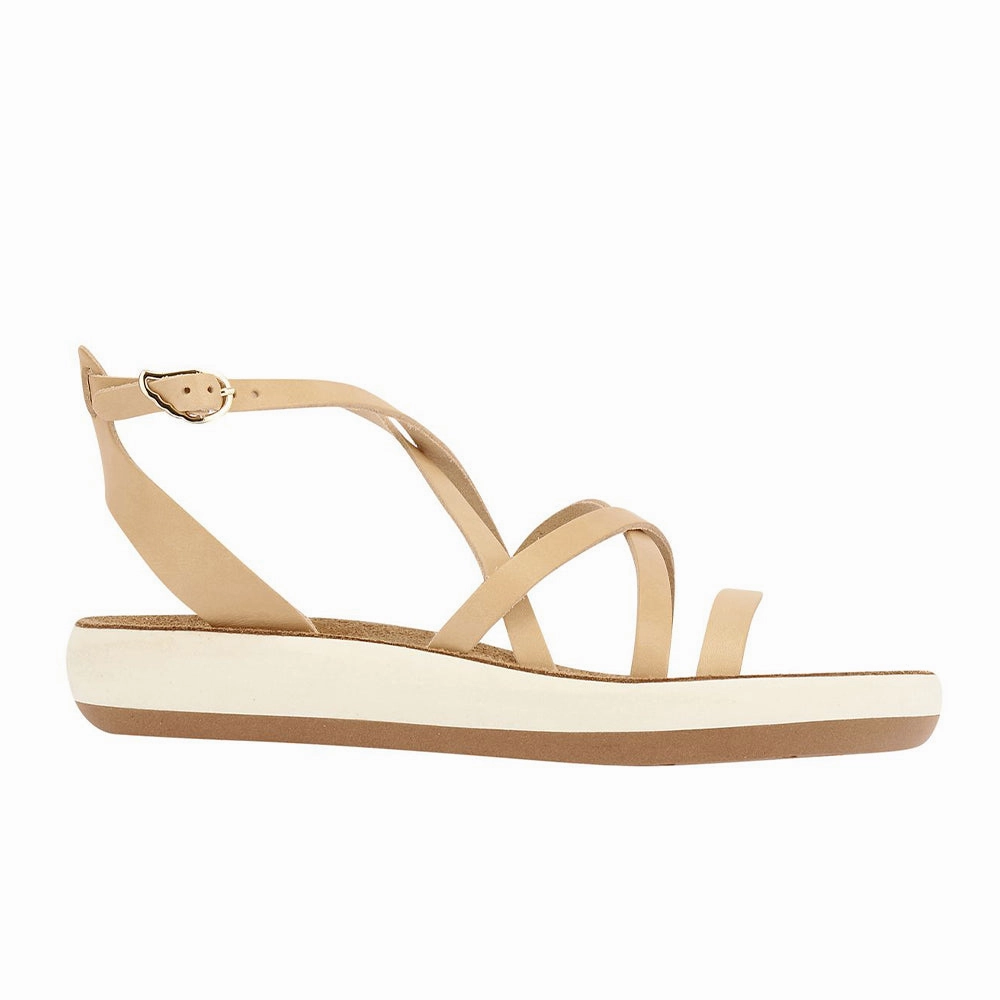 Thong Sandals Shoes Delia Comfort Natural