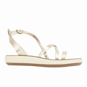 Delia Comfort Platinum Sandals Bahamas Exuma