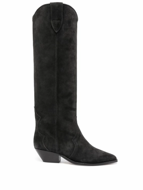 Denvee 50mm knee-length boots Elephant Hide Boots
