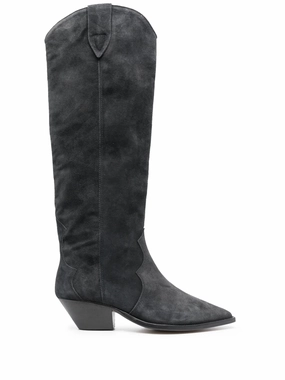 Supreme Boots Denvee 50mm suede knee-high boots