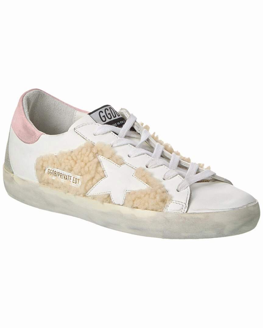 Golden Goose Superstar Shearling & Leather Sneaker Pro Sneakers