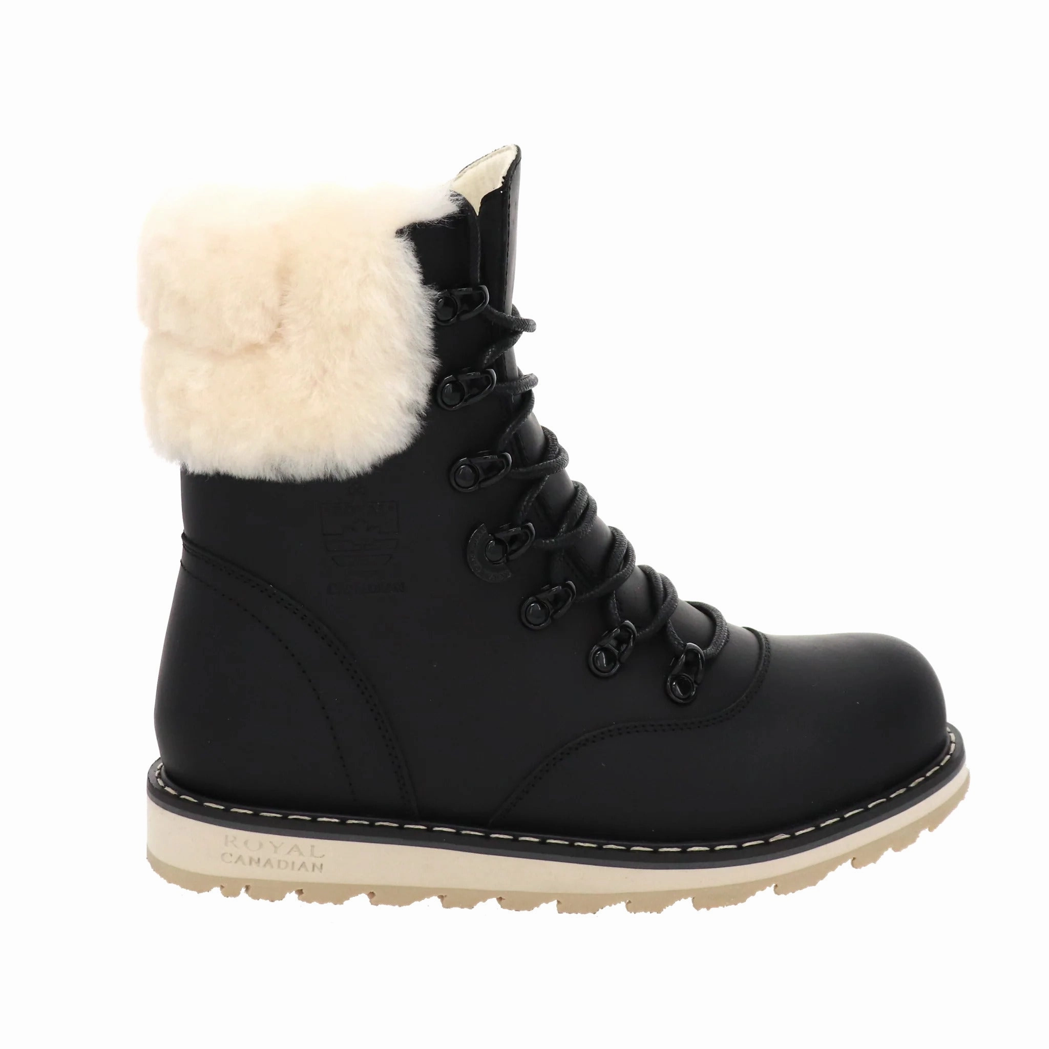 Recommended Work Boots ROYAL CANADIAN CAMBRIDGE - BLACK