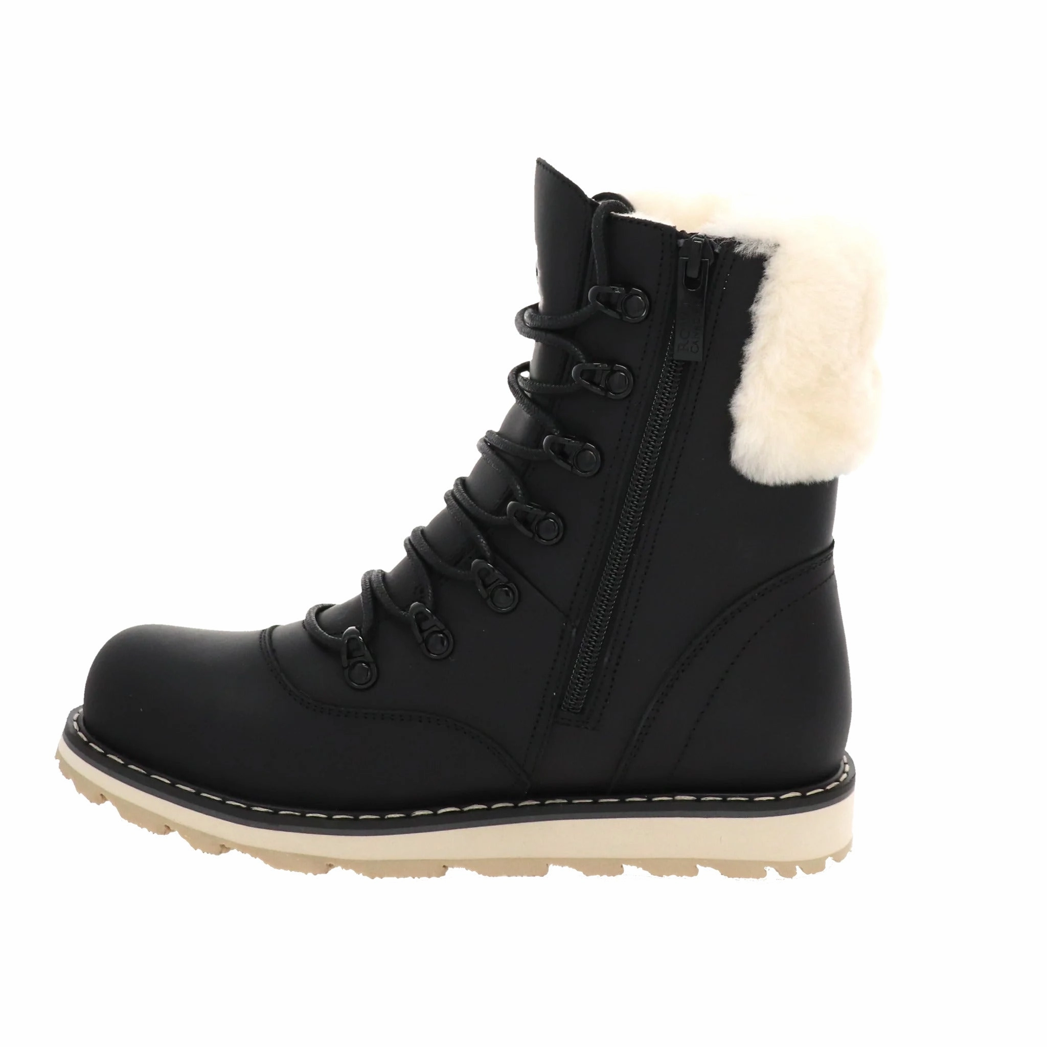 ROYAL CANADIAN CAMBRIDGE - BLACK Ankle Heel Boots