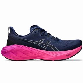 Men's Asics Novablast 4, Blue Expanse/Black, 7.5 D Medium Asics Softest Shoe