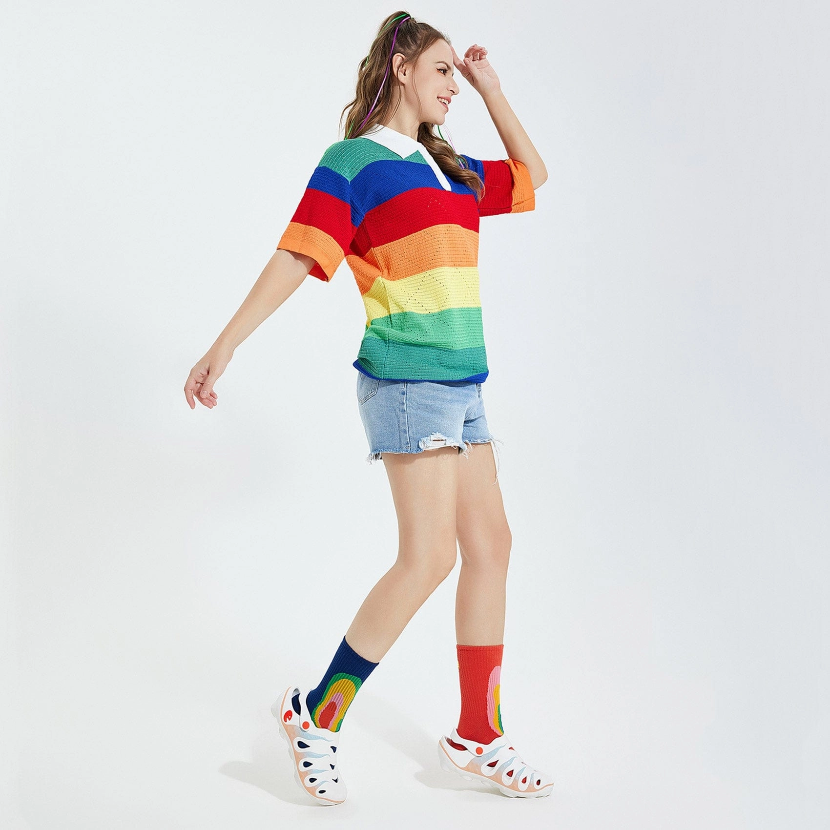 Sunset Beach Octopus I Women Seawater Sandals