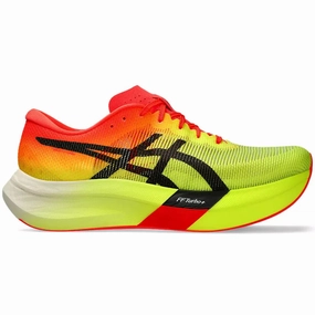 Asics Shoes Size 16 Men's Asics Metaspeed Sky Paris, Safety Yellow/Black, 12 D Medium