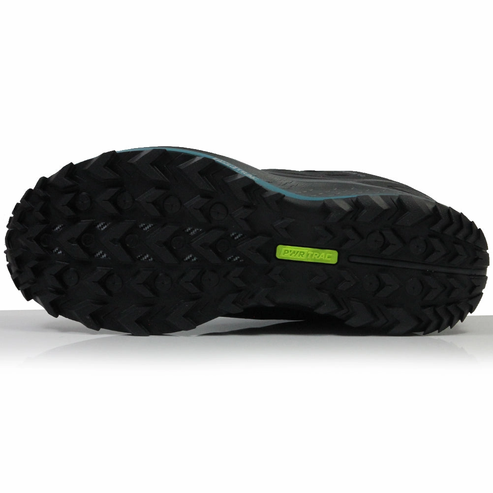 Saucony Peregrine 10 GTX Women's Trail Shoe - Black/Marine Best Running Stability Shoes