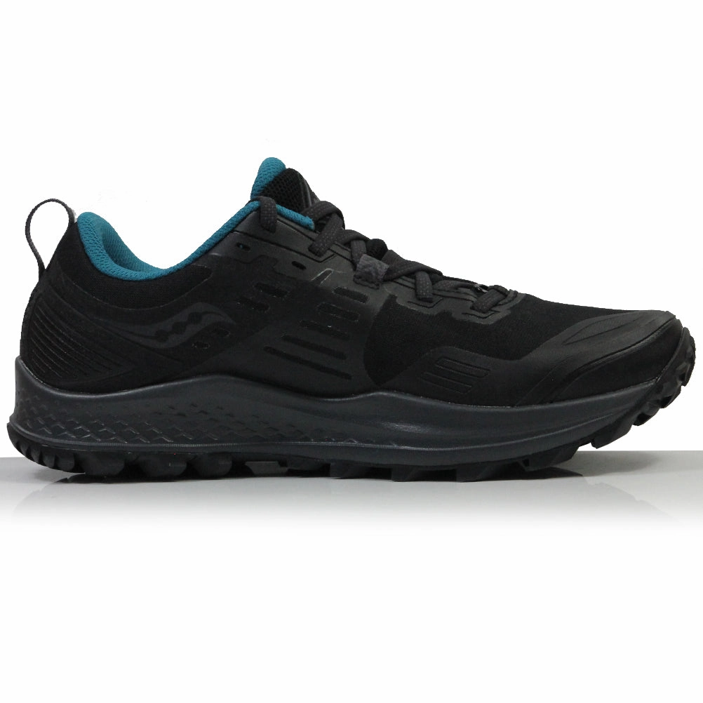 Saucony Peregrine 10 GTX Women's Trail Shoe - Black/Marine Ghost Max 2 Running Shoe