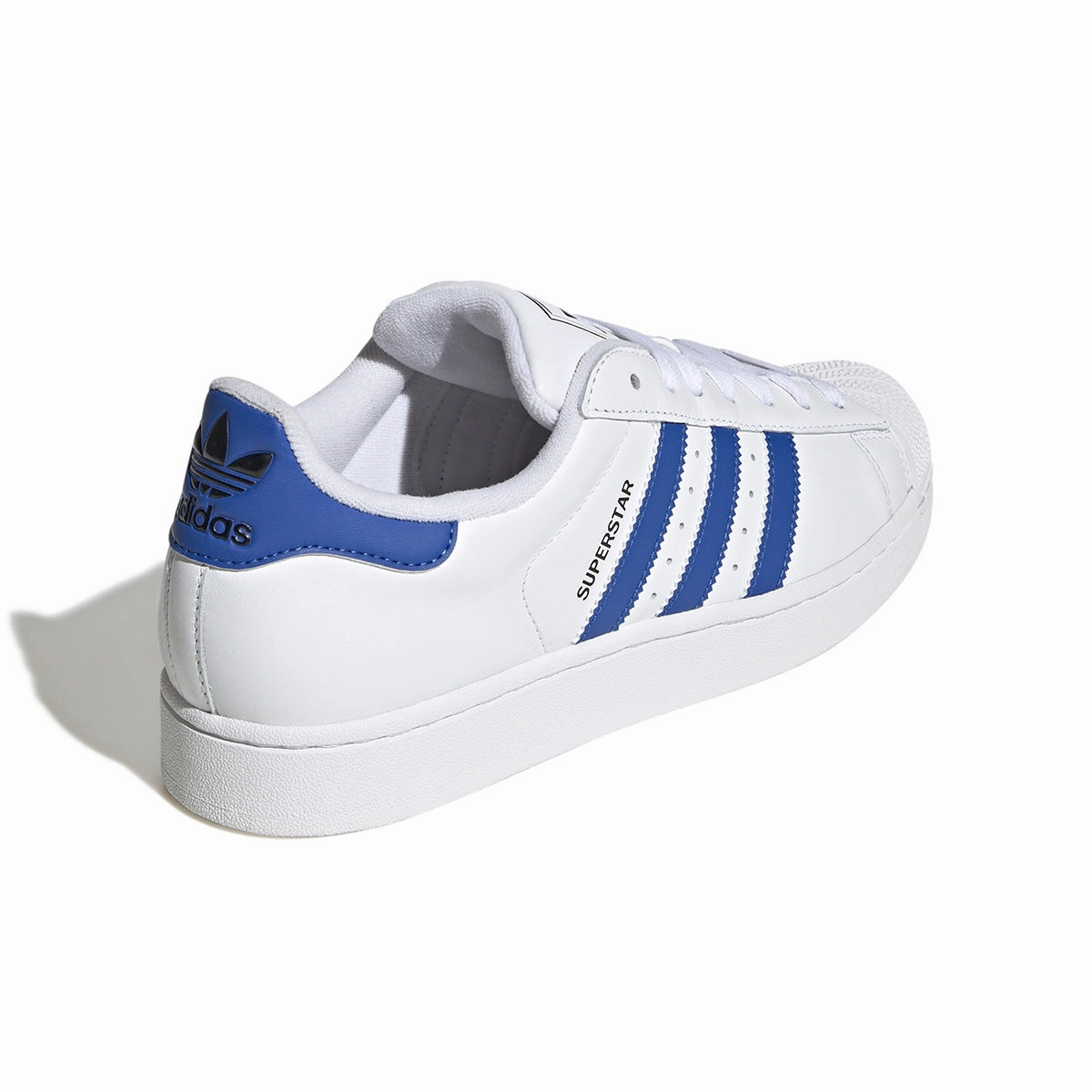 Superstar II 'White Blue' Adidas Wide Shoe