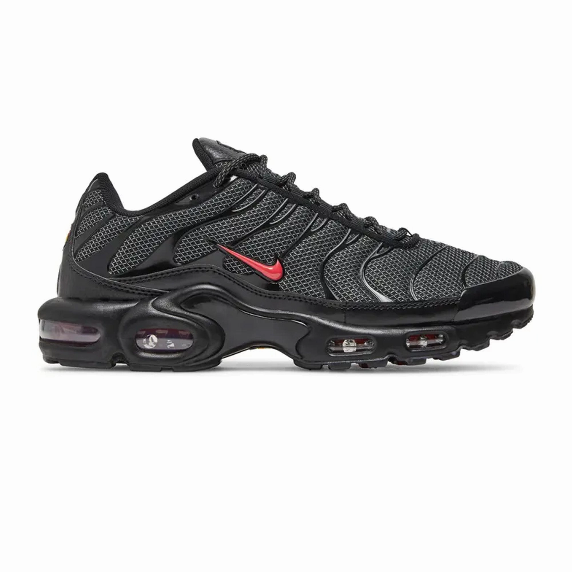 Seattle Seahawks Nike Shoes Nike Air Max TN Plus 'Metal Mesh Black Red' (2021)