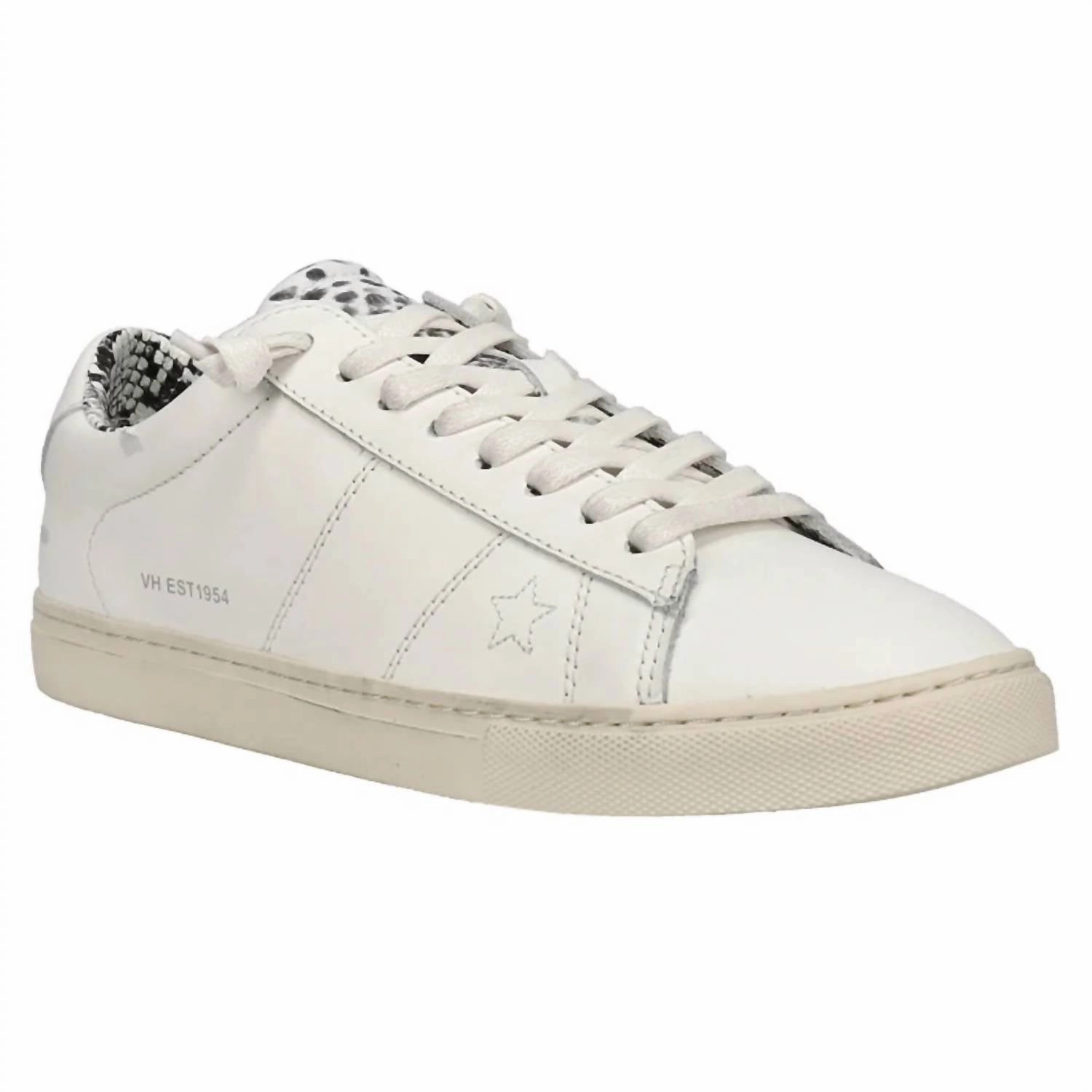 Logan Sneakers In White Multi Demonia Sneakers