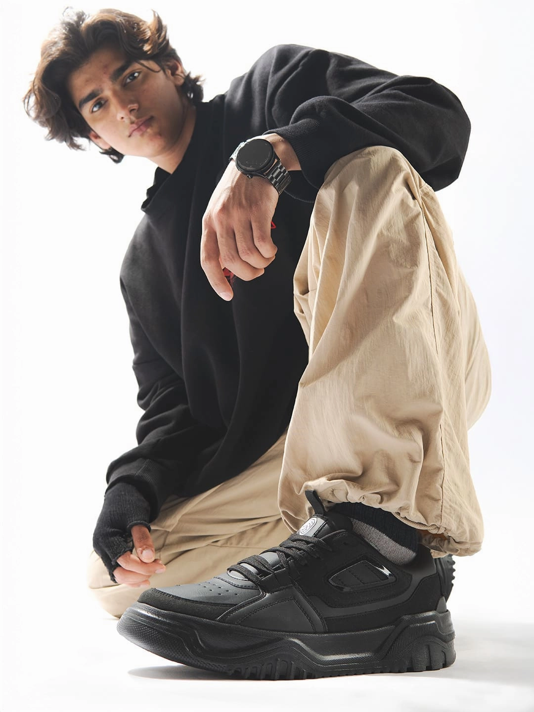 8053 Tumbled Leather Platform Casual Shoes Bacca Bucci EVOLVE - The Ultimate Low-Top Sneakers for Men