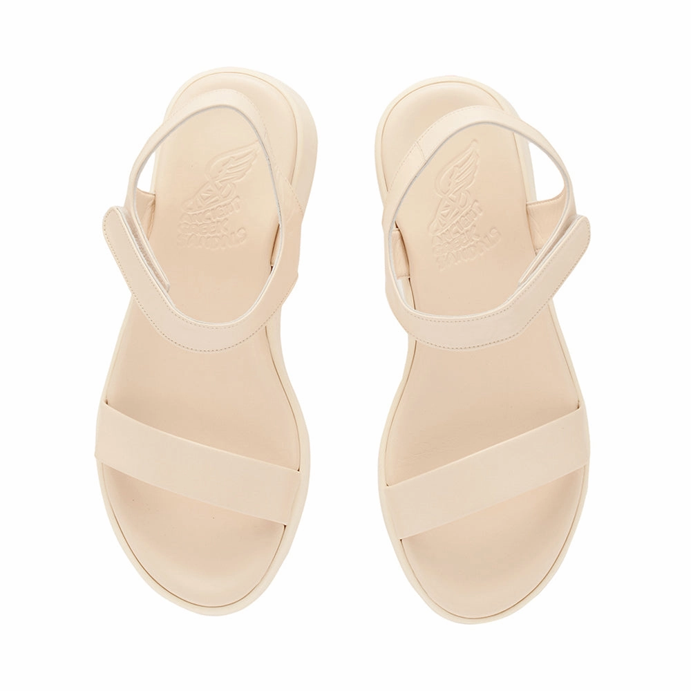 Salamina All Off White Sandals Usvi