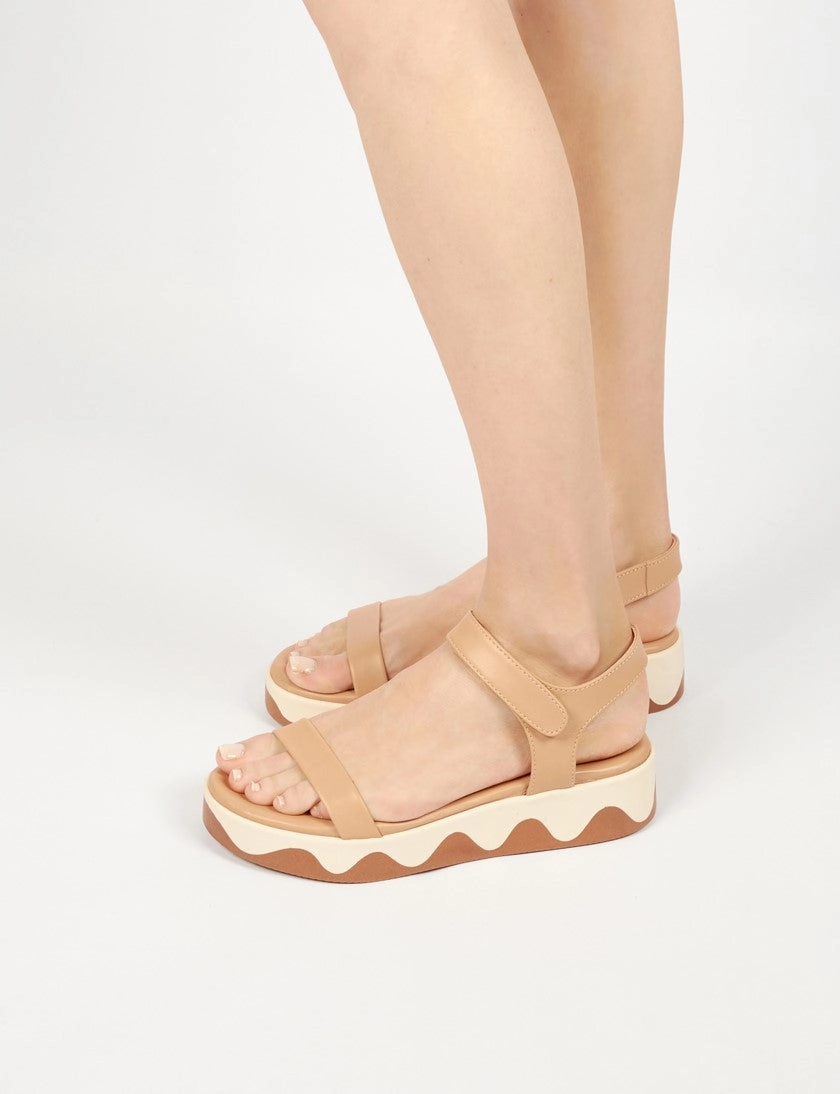 Step In Sandals Salamina All Off White