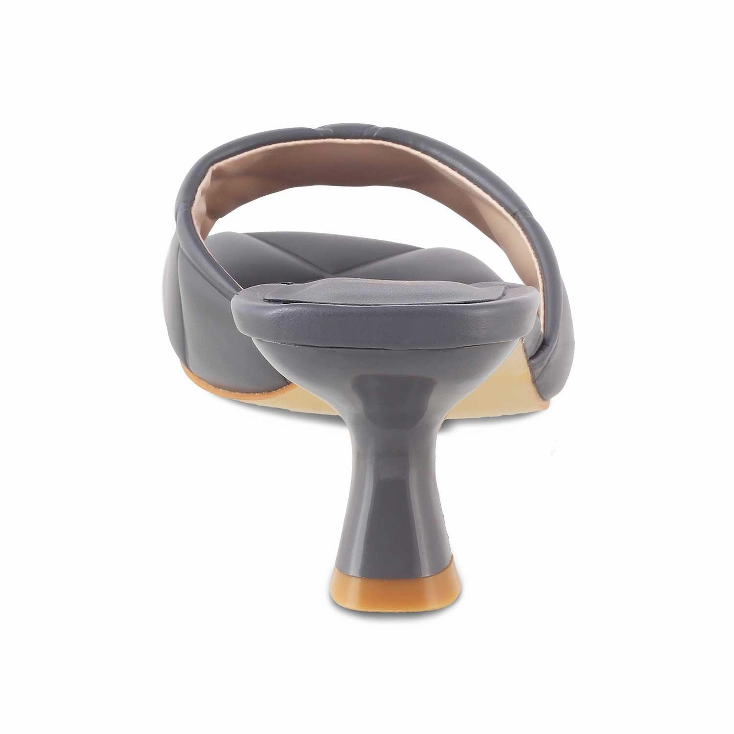 Opener Sandals The Sicilly Grey Women's Dress Heel Sandals Tresmode