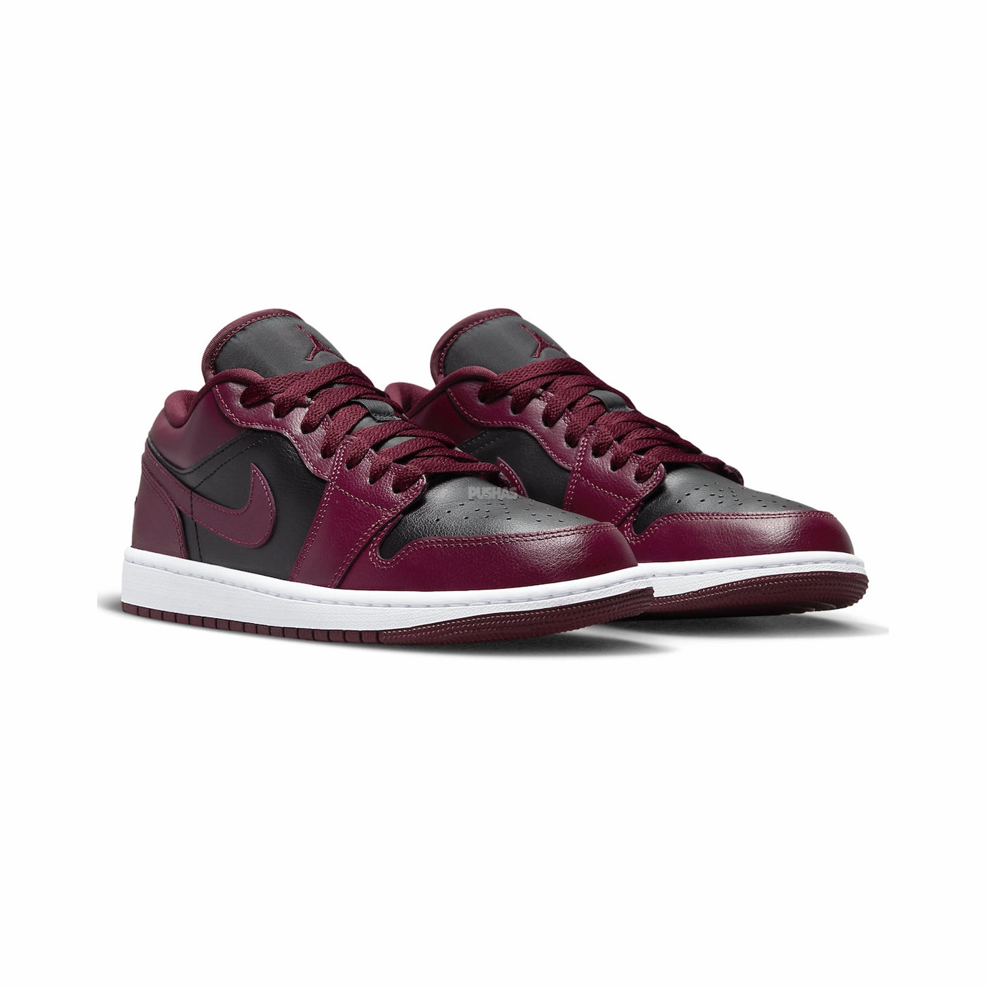 Air Jordan 1 Low 'Black Dark Beetroot' Women's (2020) Sneakers Fanatics