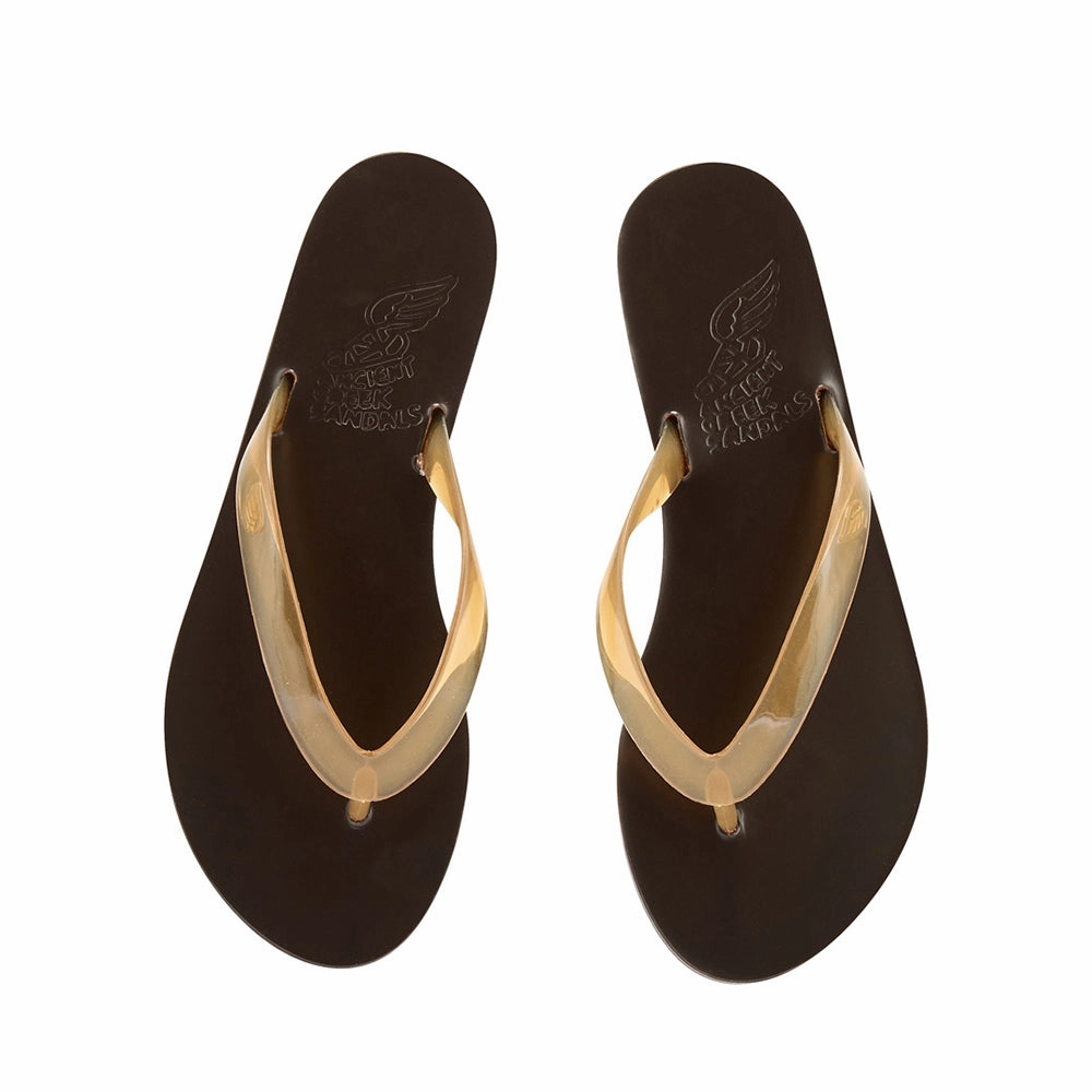 Orthopaedic Sandals Saionara Jelly Clear Caramel