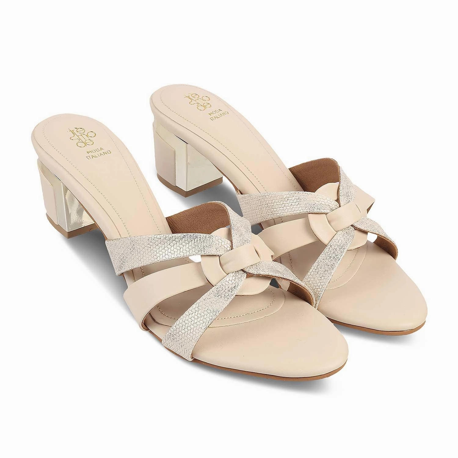 The Elche Beige Women's Dress Block Heel Sandals Tresmode Birkenstock Sandals Nearby