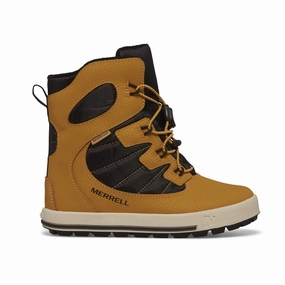 Snow Bank 4.0 Wheat/Black (Size 11c-7Y) Manitobah Boots