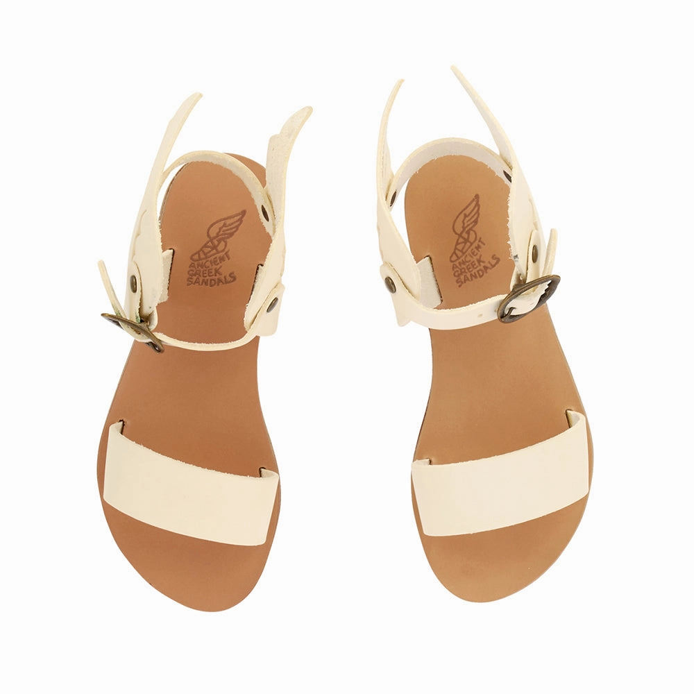 Sandals For Beach Wedding Little Ikaria Soft Off White