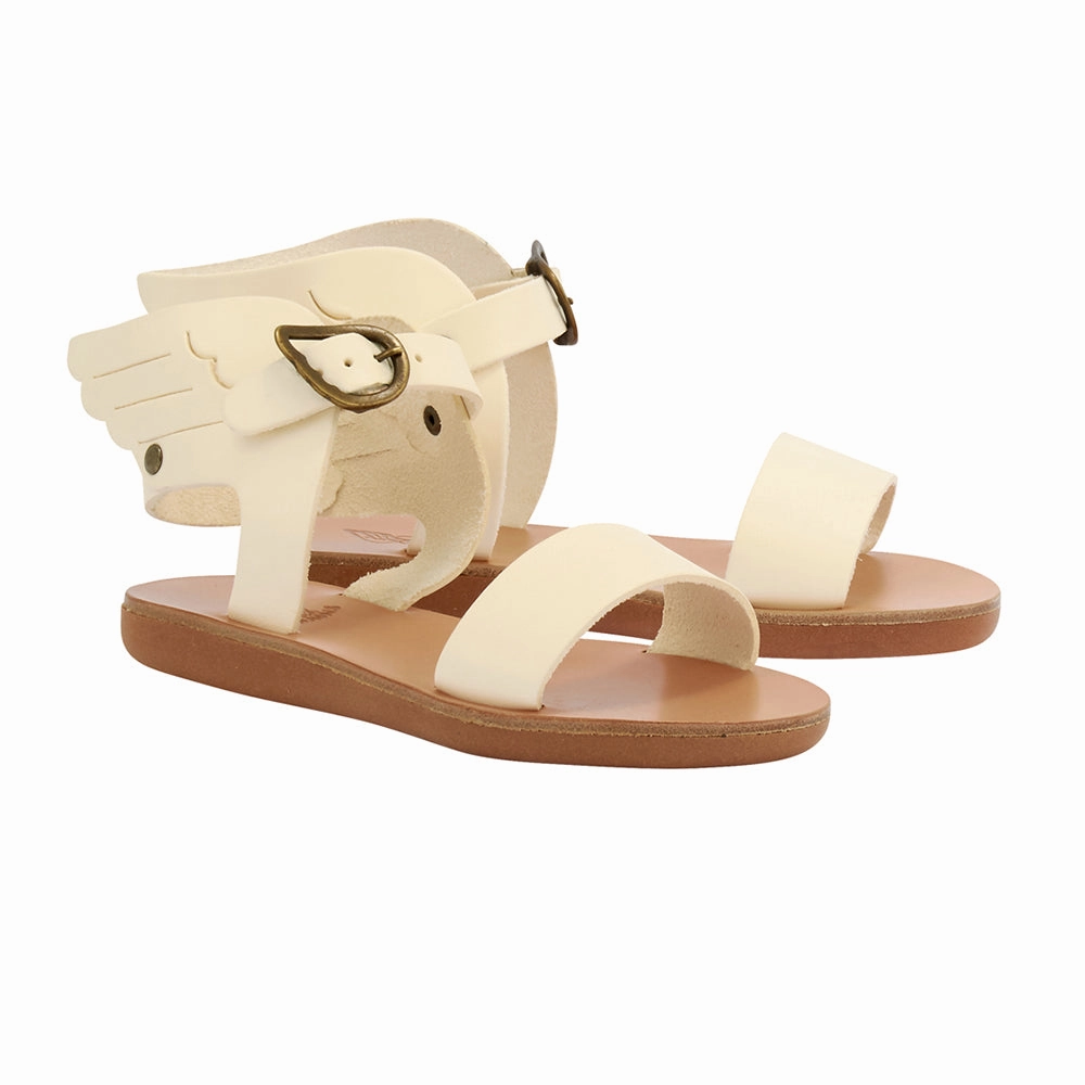 Little Ikaria Soft Off White Keen Sandals