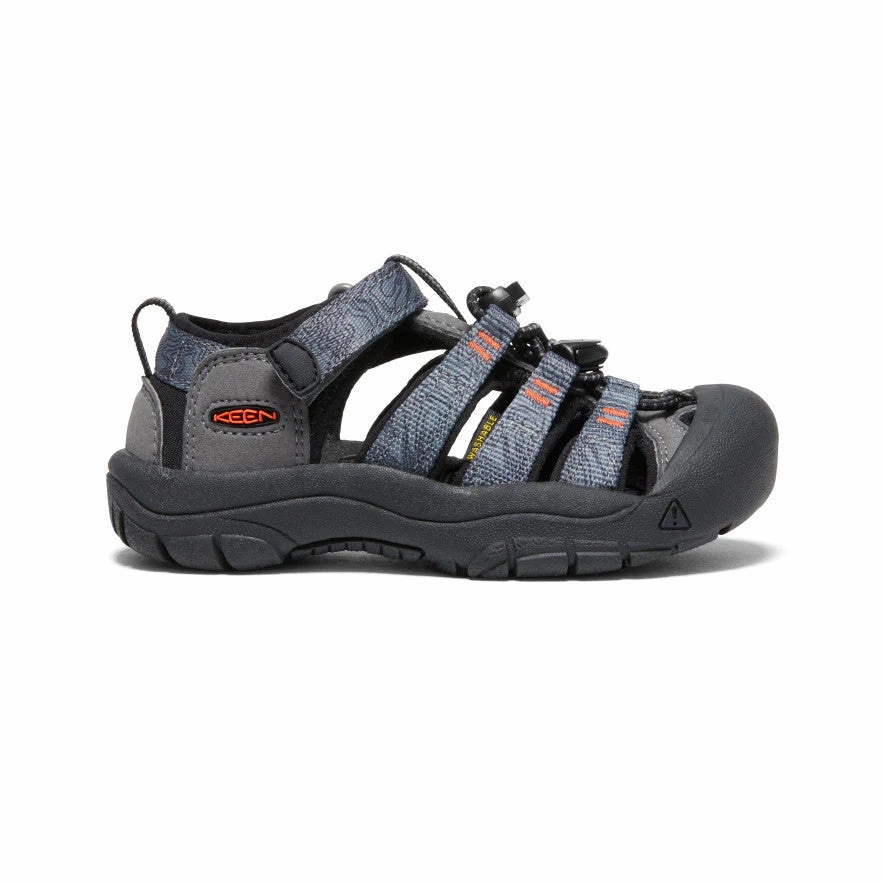 Sandals Church Moreno Valley Little Kids' Newport H2 Steel Grey/Black (Size 8c-13c)
