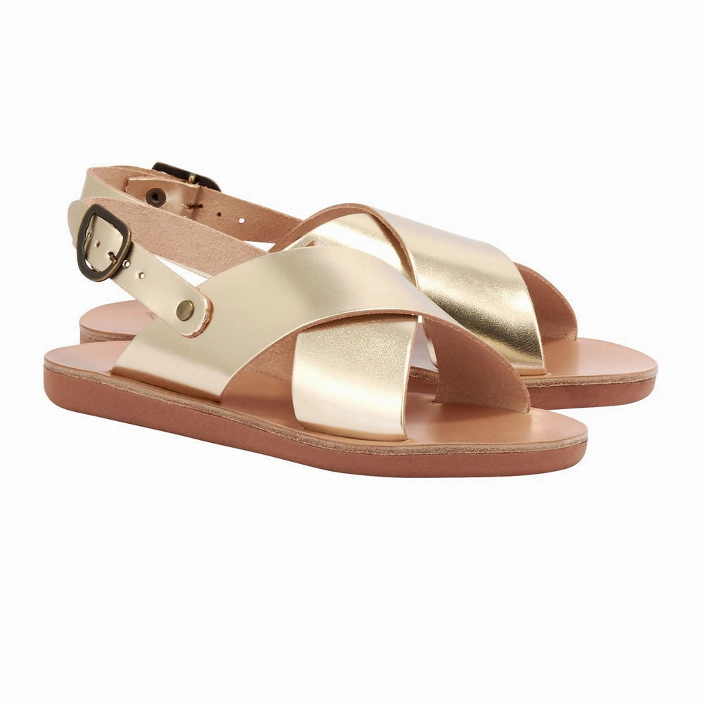 Mule Shoes Sandals Little Maria Soft Platinum