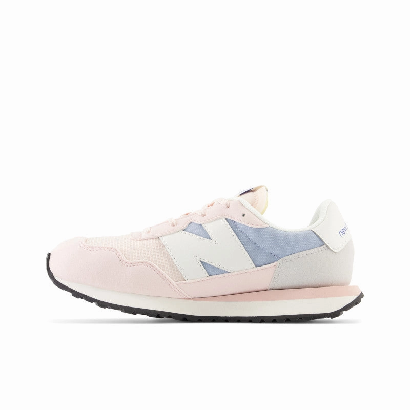 White Leather Platform Sneakers Kids' 237