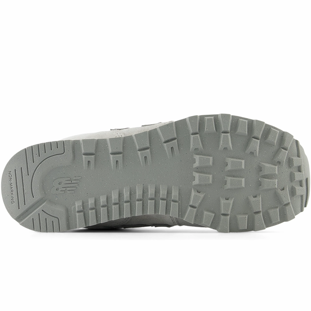 Comfortable Slip On Sneakers New Balance 574 GC574GBG Sneakers Kids Gray Low Top Lifestyle Shoes FD1351