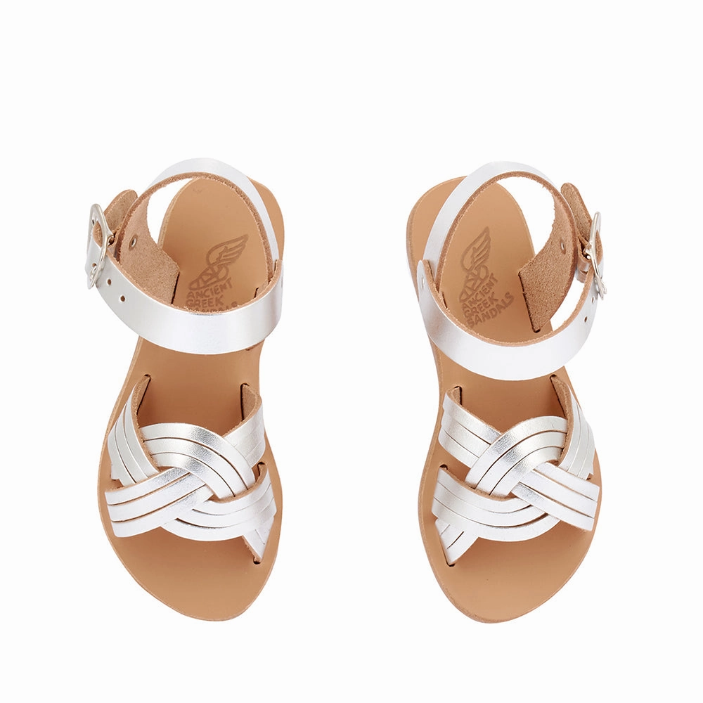 Shower Sandals Little Electra Soft Silver