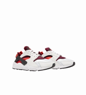 Sneakers Are Ugly Men Air Huarache Sneakers In White/red Oxide