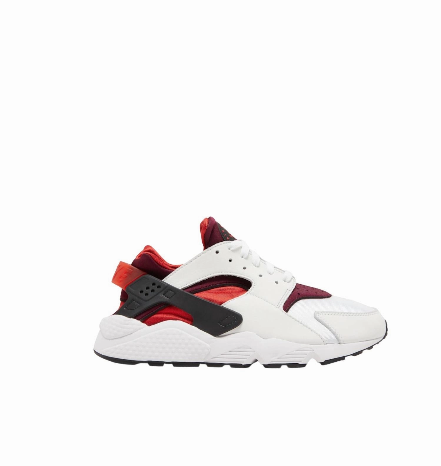 Sneakers For Gym Workout Men Air Huarache Sneakers In White/red Oxide