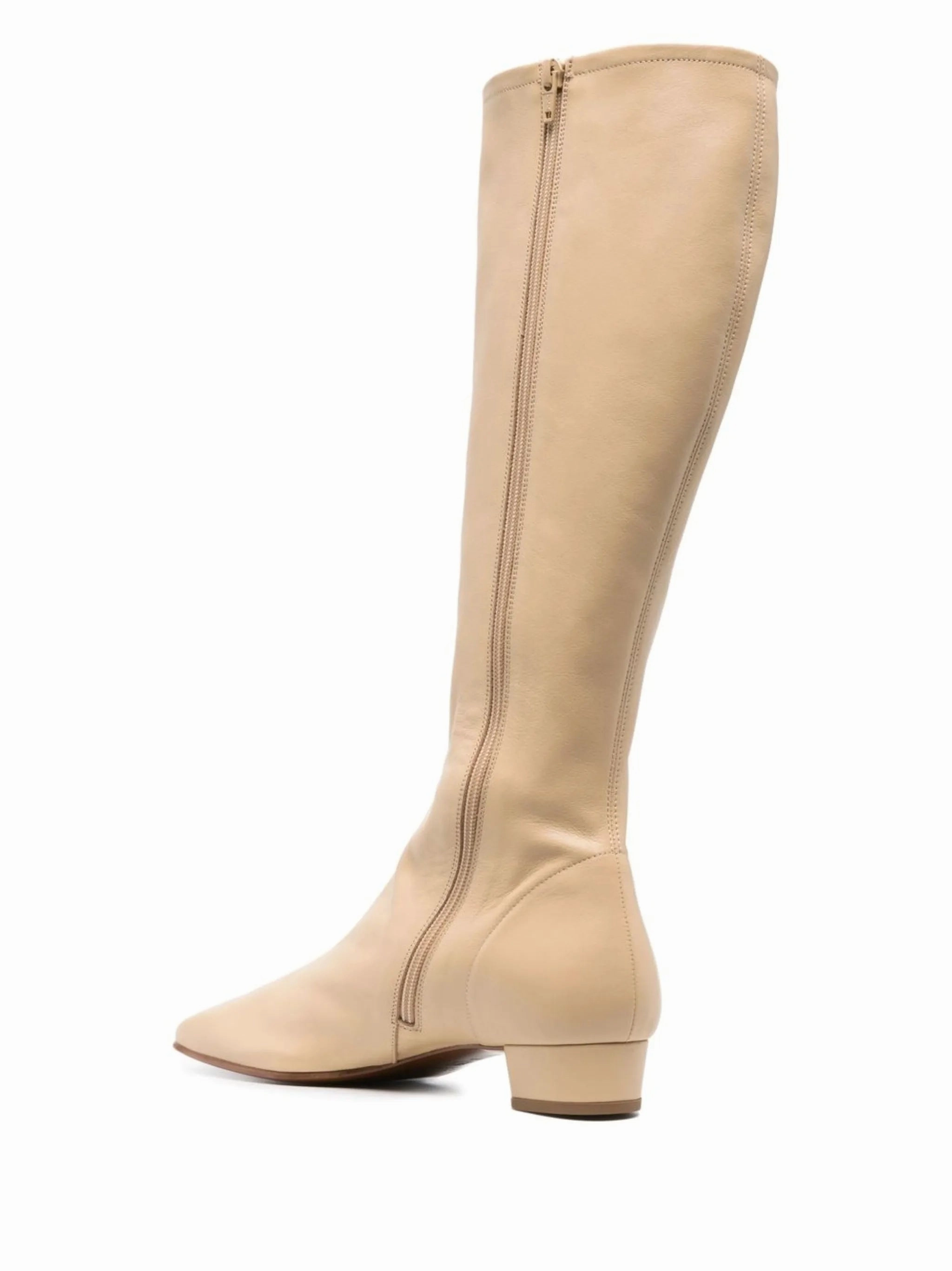 Vintage Frye Boots Edie Kraft nappa leather 30mm boots