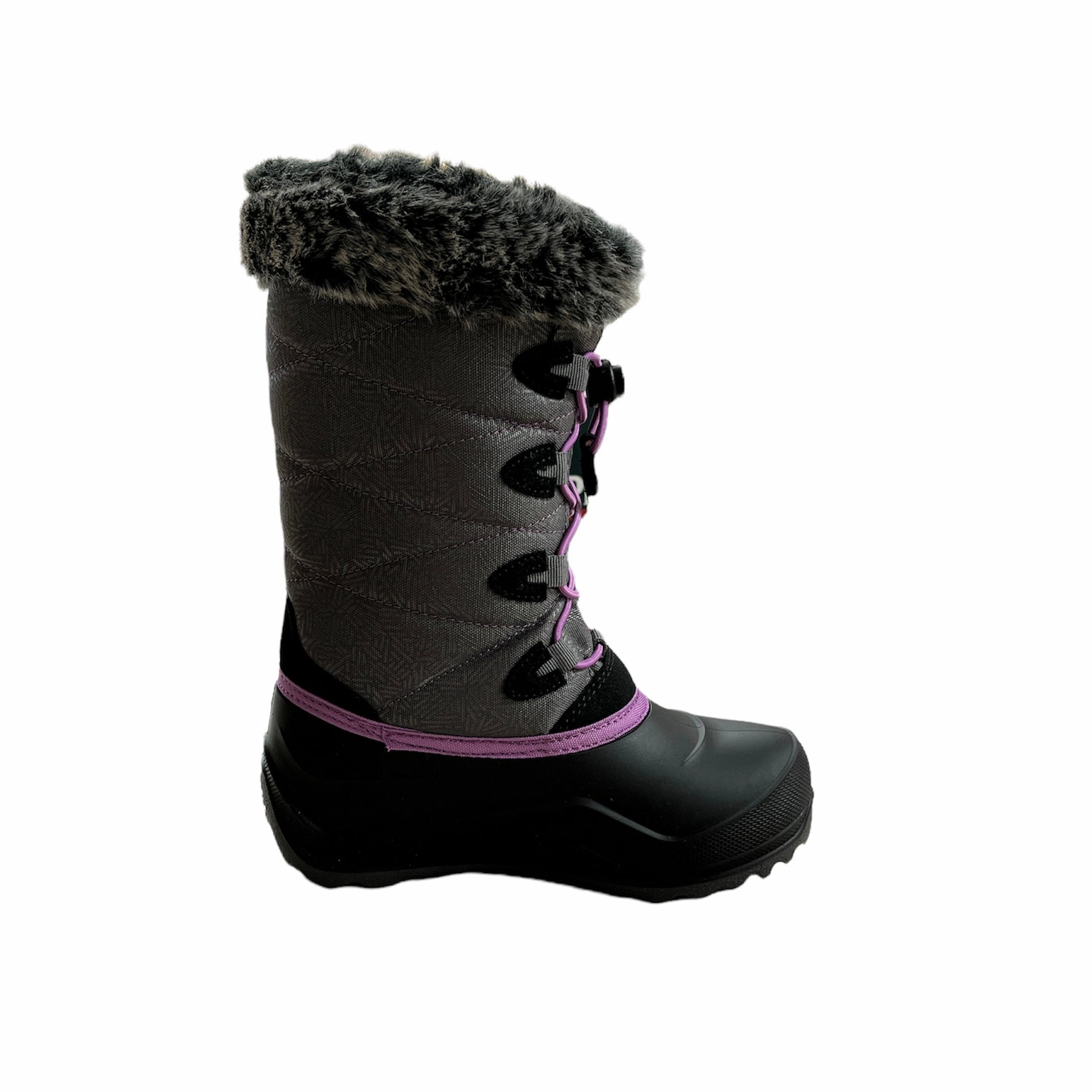 Snowangel Charcoal/Orchid High Quality Boots