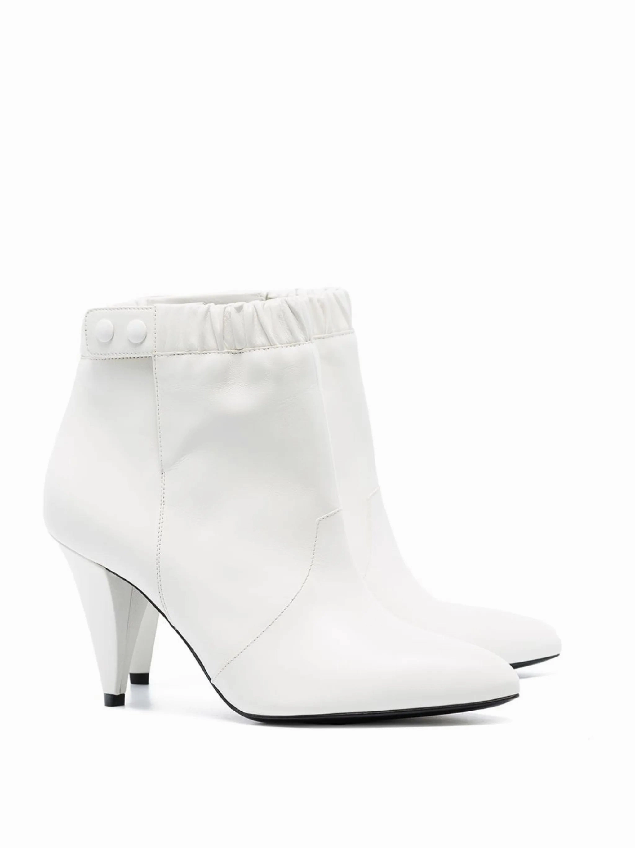 elastic 85 ankle boots Italian Leather Boots