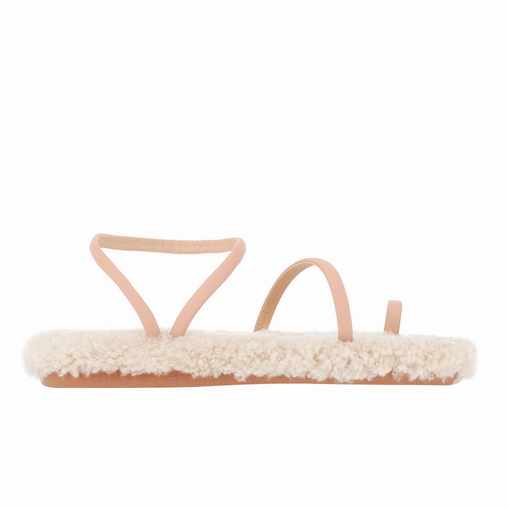 Eleftheria Natural Wide Size Sandals