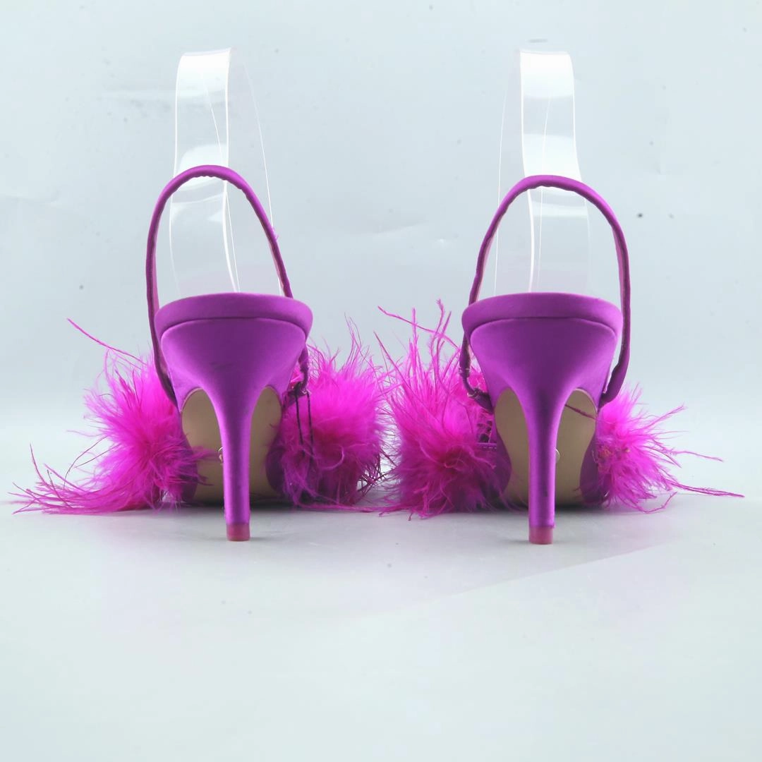 White Leather High Heels ZARA. .