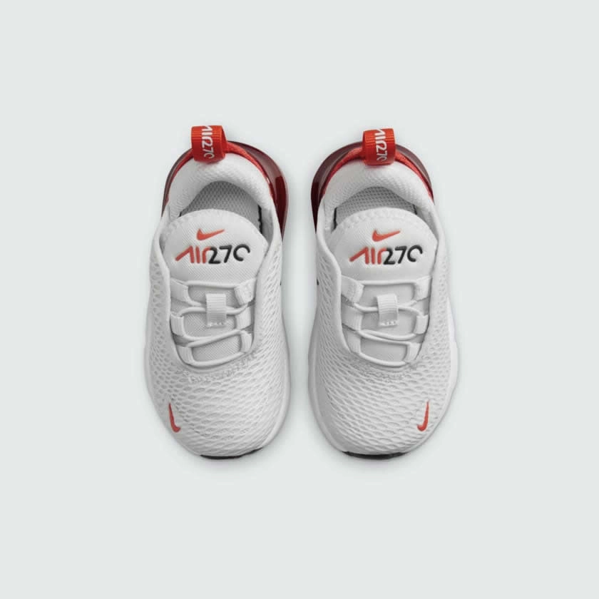 Nike Air Max 270 Toddlers White Trainers DD1646 036 Nike Work Slip Resistant Shoes