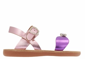 Little Poppy Soft Metal Pink/Purple Sandals Halcyon Reviews